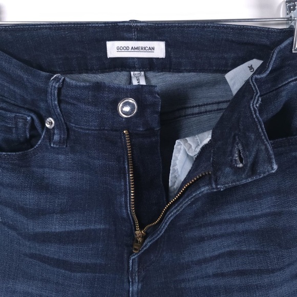 GOOD AMERICAN USA🇺🇸MADE Good Waist Skinny Jeans GAGWC103 Size 6/28 - Picture 2 of 11